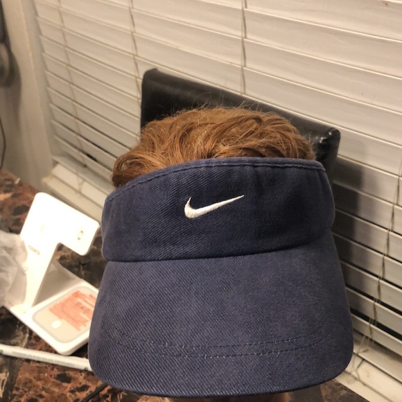 Nike Dri-Fit Men’s Navy Blue Adjustable Visor hats Size Adjustable - Picture 11 of 16